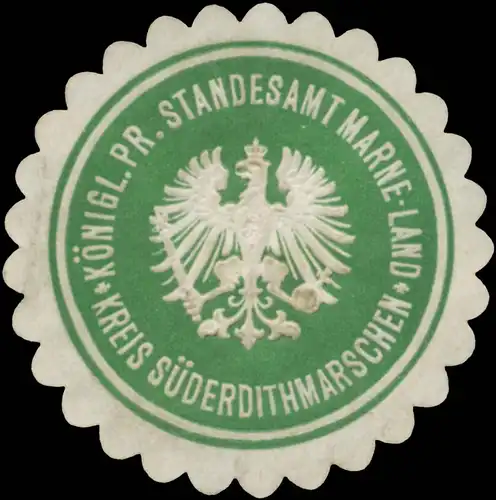 K.Pr. Standesamt Marne-Land Kreis SÃ¼derdithmarschen