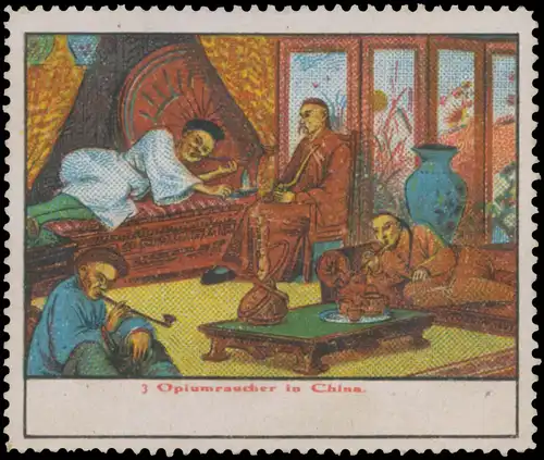 Opiumrauche in China