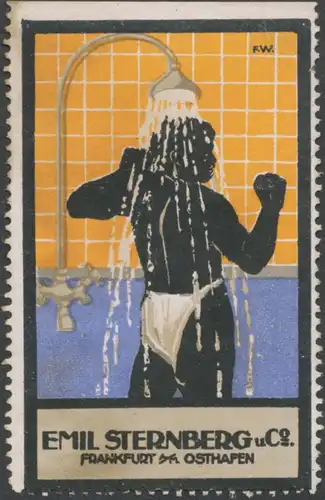 Dusche im Bad