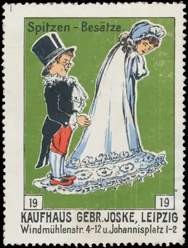 Spitzen-BesÃ¤tze zur Hochzeit