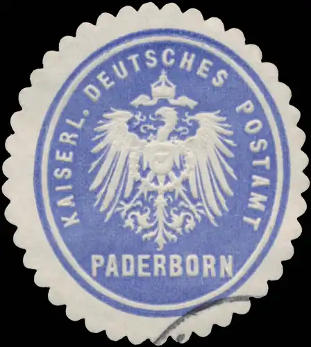 K. Deutsches Postamt Paderborn
