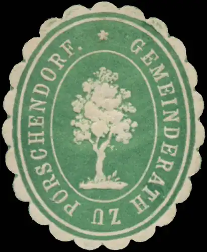 Gemeinderath zu Porschendorf