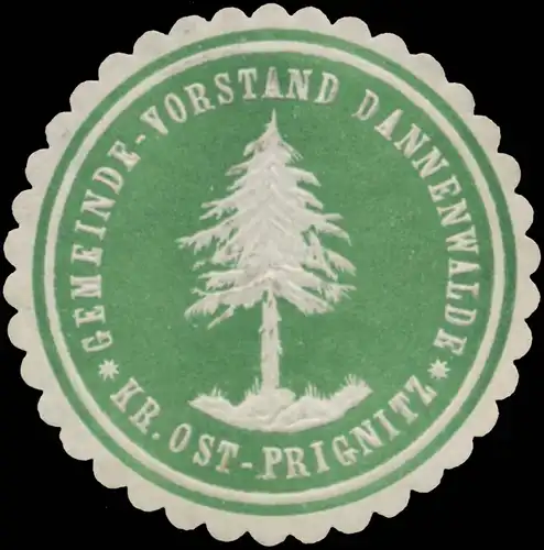 Gemeinde-Vorstand Dannenwalde Kr. Ost-Prignitz
