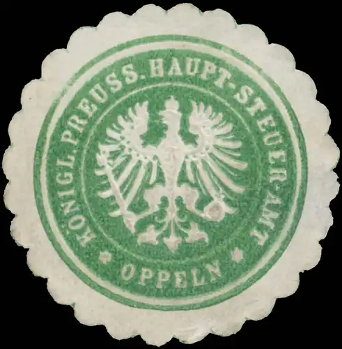K.Pr. Hauptsteueramt Oppeln
