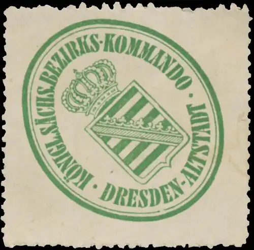 K.S. Bezirkskommando Dresden-Altstadt