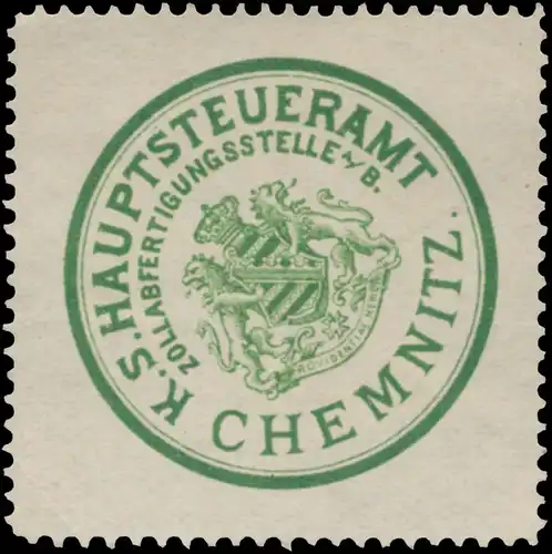 K.S. Hauptsteueramt Zollabfertigungsstelle am Bahnhof