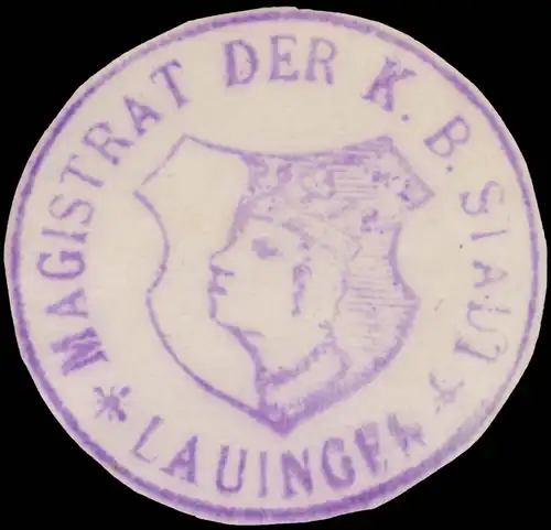 Magistrat der K.B. Stadt Lauingen