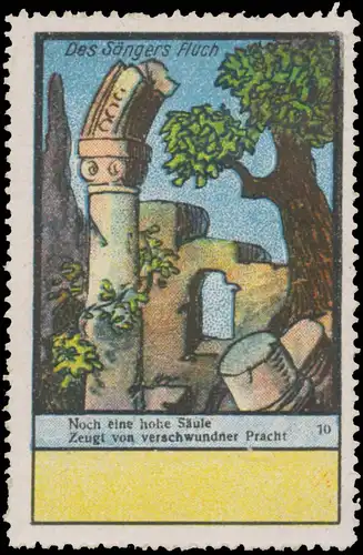 Ludwig Uhland: Des SÃ¤ngers Fluch