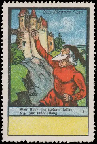 Ludwig Uhland: Des SÃ¤ngers Fluch