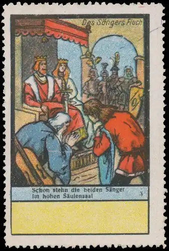 Ludwig Uhland: Des SÃ¤ngers Fluch