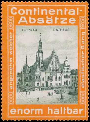 Rathaus in Breslau