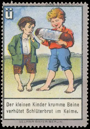 Der kleinen Kinder krumme Beine?