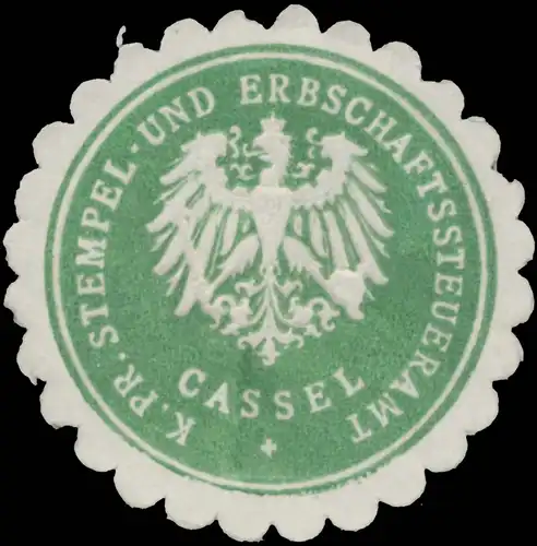 K. Pr. Stempel- und Erbschaftsteueramt Cassel