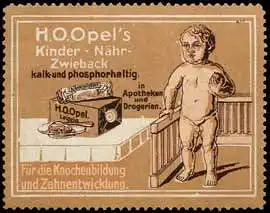 H.O. Opels Kinder- NÃ¤hrzwieback