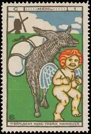 Engel mit Esel