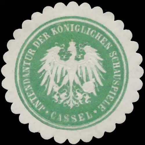 Intendantur der KÃ¶niglichen Schauspiele Cassel