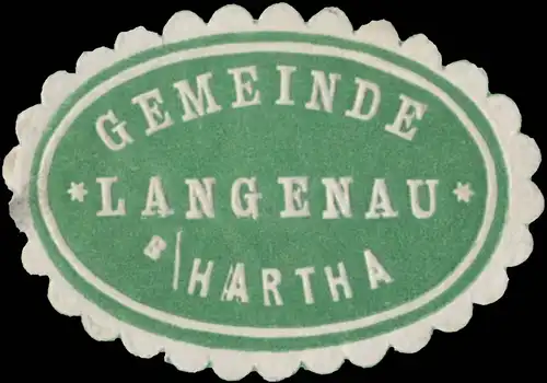Gemeinde Langenau bei Hartha