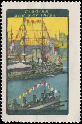 Trading and war ships, Schiff