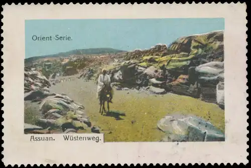 WÃ¼stenweg in Assuan