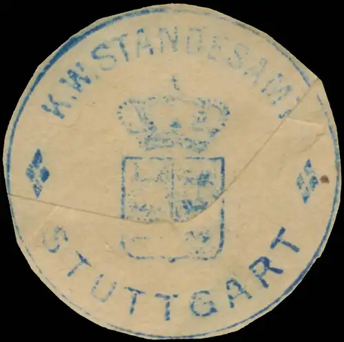 K.W. Standesamt Stuttgart