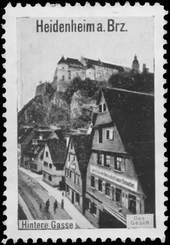 Hintere Gasse Heidenheim an der Brenz