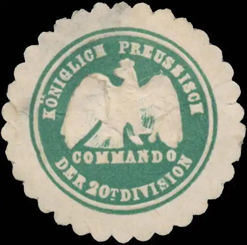 K.Pr. Commando der 20t. Division