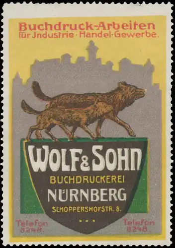 Buchdruck-Arbeiten fÃ¼r Industrie, Handel, Gewerbe