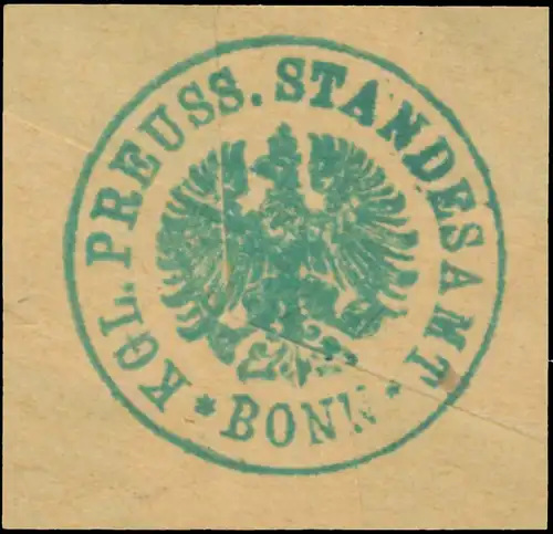 K.Pr. Standesamt Bonn