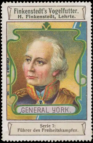 General York - Graf Yorck von Wartenburg
