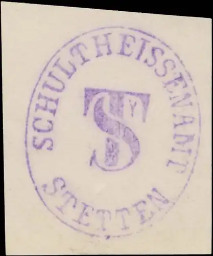 Schultheissenamt Stetten