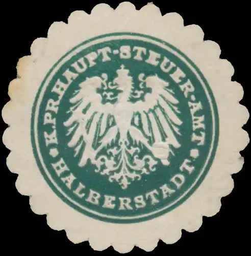 K.Pr. Hauptsteueramt Halberstadt