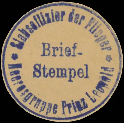 Stabsoffizier der Flieger Heeresgruppe Prinz Leopold