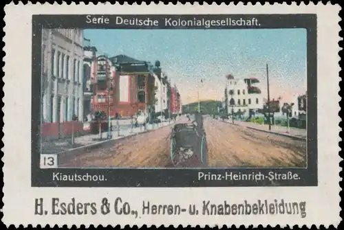 Kiautschou: Prinz-Heinrich-StraÃe