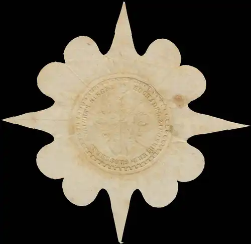 Hochadelig Ziegenhierd grÃ¶sseres Gerichtssiegel