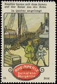 Reise um die Erde mit Margarine aus Goch