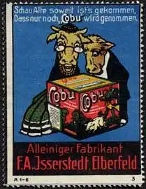 Nur noch Cobu wird genommen