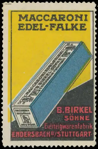 Maccaroni Edel-Falke