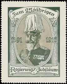 Wilhelm II. von WÃ¼rttemberg zum 25jÃ¤hrigen RegierungsjubilÃ¤um