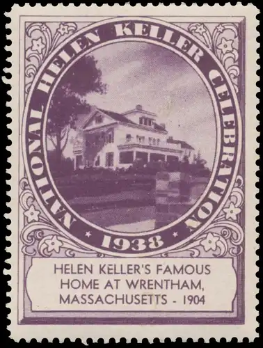 Helen Kellers Haus in Wrentham, Massachusetts
