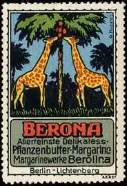 Berona Margarine - Giraffen