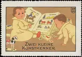 Zwei kleine Kunstkenner