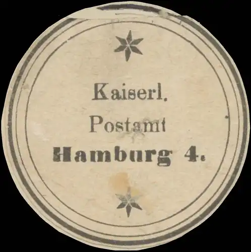 K. Postamt Hamburg 4