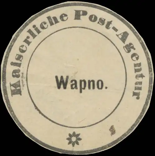 K. Post-Agentur Wapno