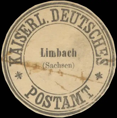 K. Deutsches Postamt Limbach (Sachsen)