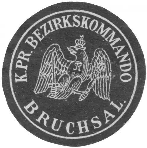 K.Pr. Bezirkskommando Bruchsal
