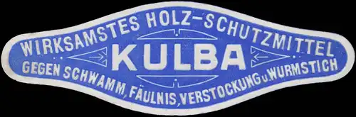 Kulba wirksamstes Holz-Schutzmittel