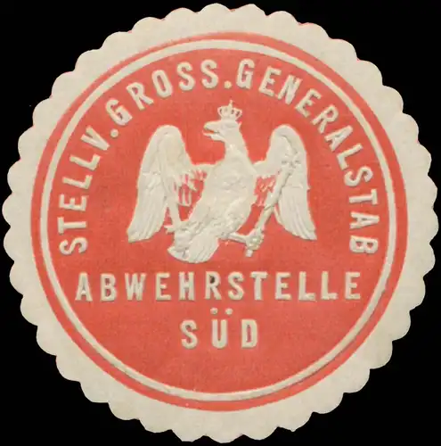 Stellv. Gross. Generalstab Abwehrstelle SÃ¼d