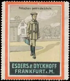 Fritzchen geht in die Schule