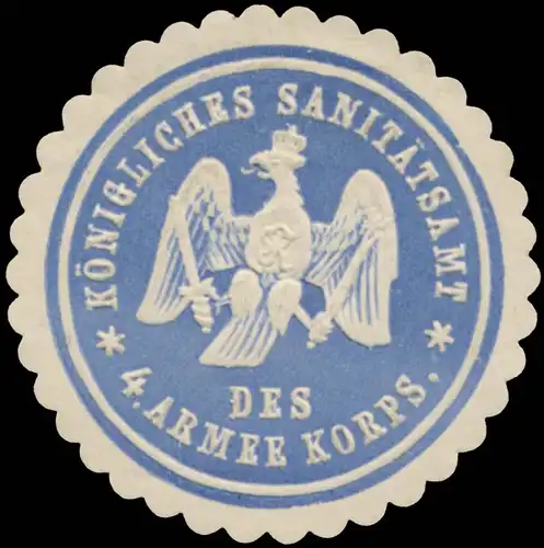 K. SanitÃ¤tsamt des 4. Armeekorps