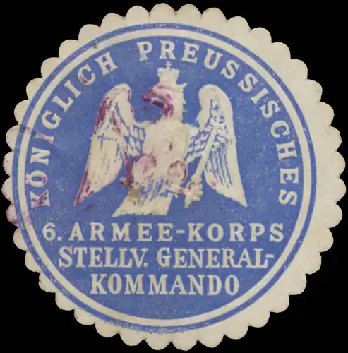 K.Pr. 6. Armee-Korps Stellv. Generalkommando
